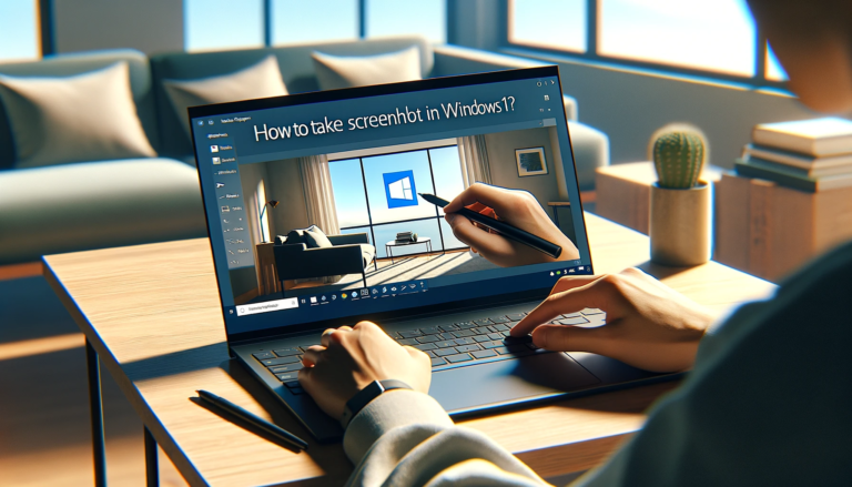 How to Take Screenshot in Laptop Windows 11