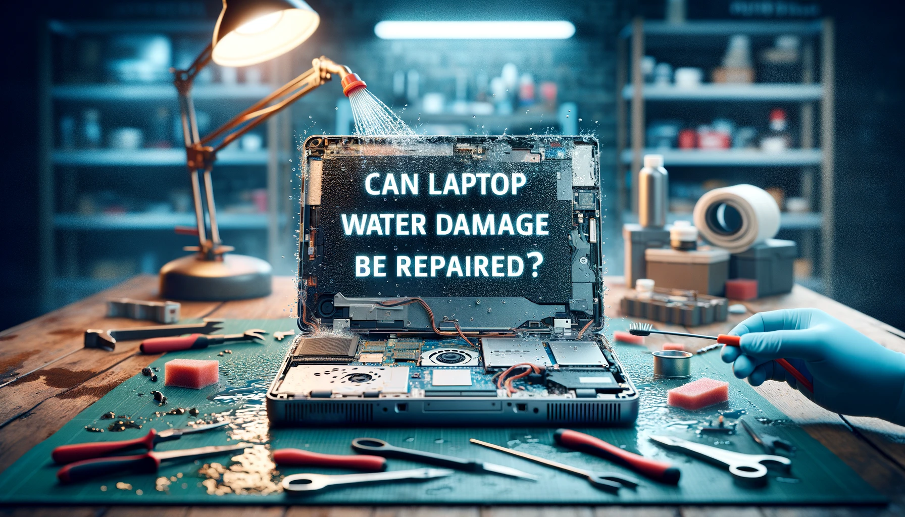 water damage laptop repair